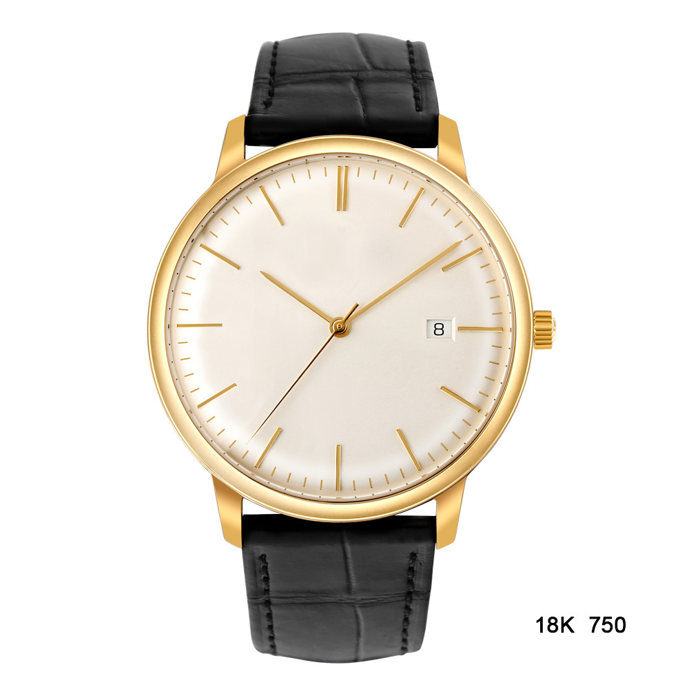 Automatic men gold watch