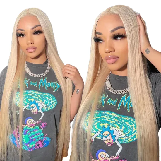 Best Selling 13x4 13x6 Blonde 613 Hair Wigs Virgin Brazilian Hair Lace Front Wigs For Women,40 Inch virgin russian hair lace wig