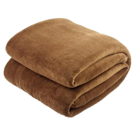 Double Thickening flannel pure color Blanket Sofa Winter Super Warm Cozy Throw Blankets for Office Siesta Air-Condition bed