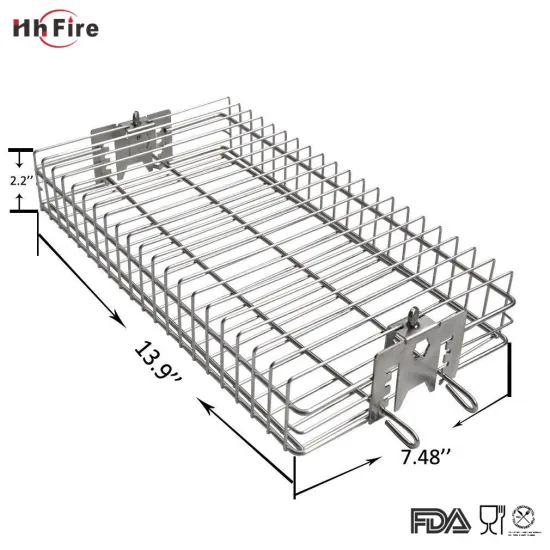 Stainless Steel Vegetable Basket - Hot Selling BBQ Tools