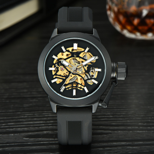 2017 waterproof making dial silicone wrist watch