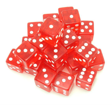 Universal transparent 19MM straight dice