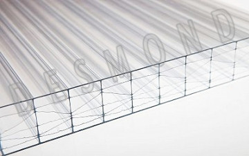 4mm pc hollow sheet with high quality