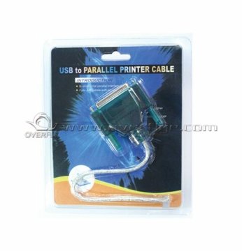 Fy1025c 6 Feet Long Usb To Db25 External Female, Plug-and-play Connection Parallel Cable
