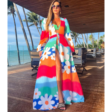 2024 New Sexy Hot Sale Women's Swimwear: Long Sleeves Beach Cover Ups & Solid/Printed Bathing Suits
