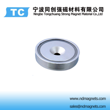 Countersunk Neodymium Pot Magnet 