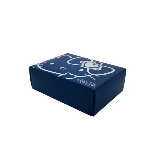 Cartoon gold foil paper gift box