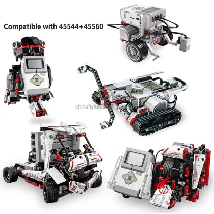 Stemedu Student MOC Educational Robot Building Blocks for MindStorms EV3 45544 & 45560 Expansion