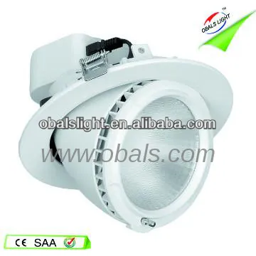Energy Saving White Aluminum Housing 20W LED Downlight dimmable,led downlight rotable