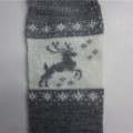 Meias Deer Jacquard Winter