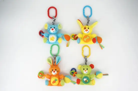 Print Baby Toys with Hanging Rings