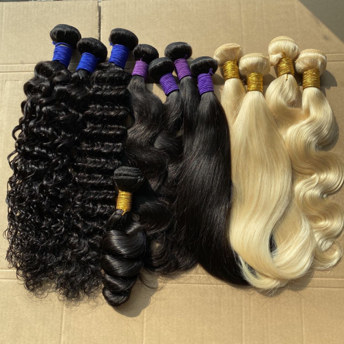 Russian free sample raw wefted human hair extensions curly lace closure 613 blonde bundles with frontal hair weave diatributors