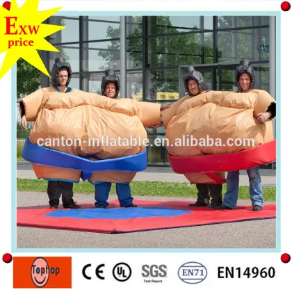 guangzhou inflatable toys outdoor sumo wrestling suit,inflatable sumo wrestling suit for sale