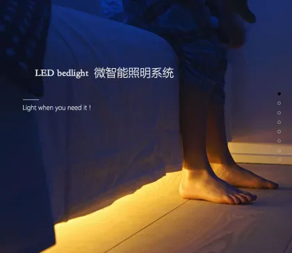 Double Bed LED Sensor Bed Light
