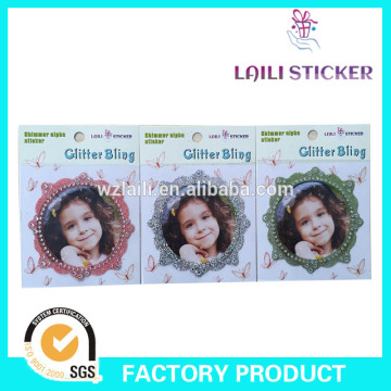 latest design of photo frame,glitter bling bling photo frame