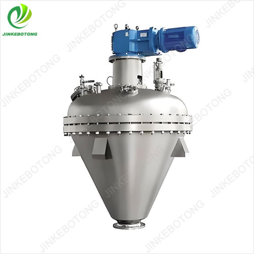 Metal powder single cone vacuum dryer