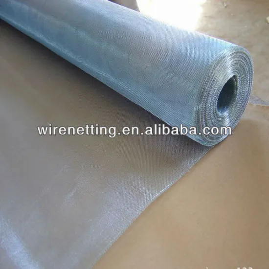 galvanized window screen