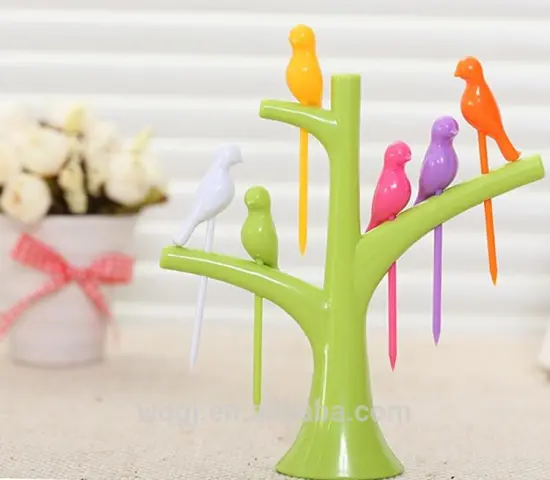 Brand New colorful Fruit Fork set Food Grade