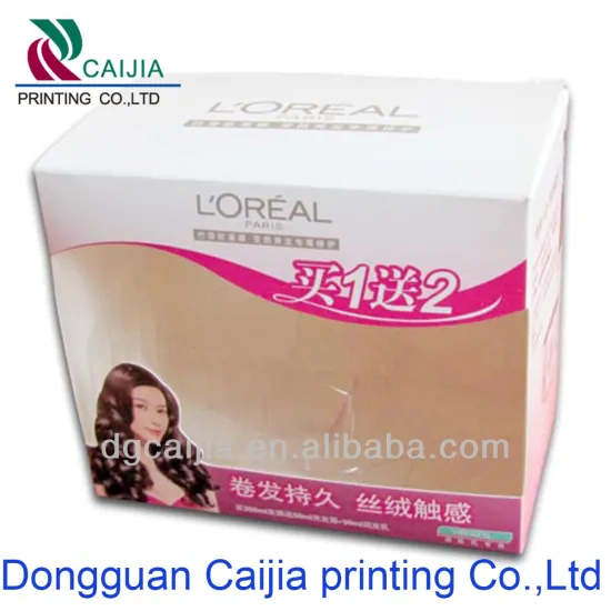 sales promotional display boxes with PVC window