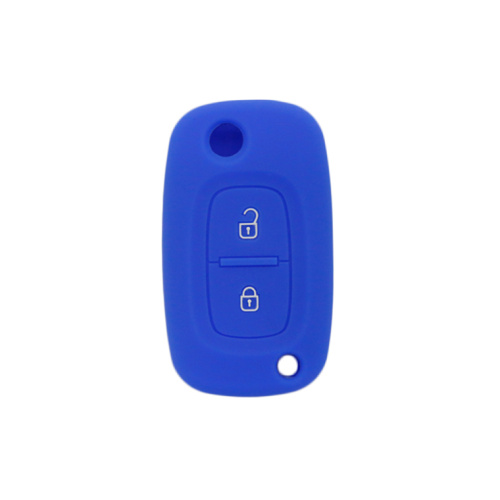 Embossed silicon Renault car key cover