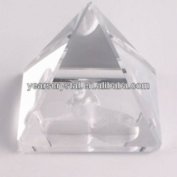 k9 Crystal Blank Crystal Pyramid (G-0296)