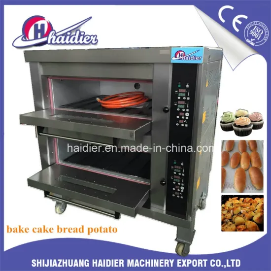 Bakery Equipment Electric Double Deck Oven Prices / Deck Oven for Bakery Equipment