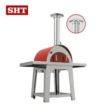 Commercial High Quality #304 Stainless Steel Large Table Top Stone Pizza Oven Price