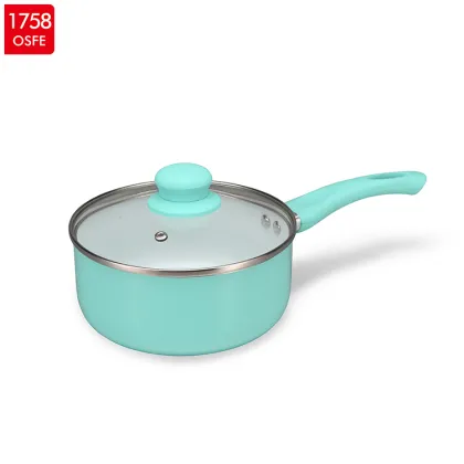 Popular Ceramic Coating Aluminium Casserole Pink Color