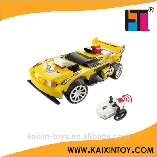 89PCS DIY 4CH Infrared Control Building Blocks Racing Car for kids