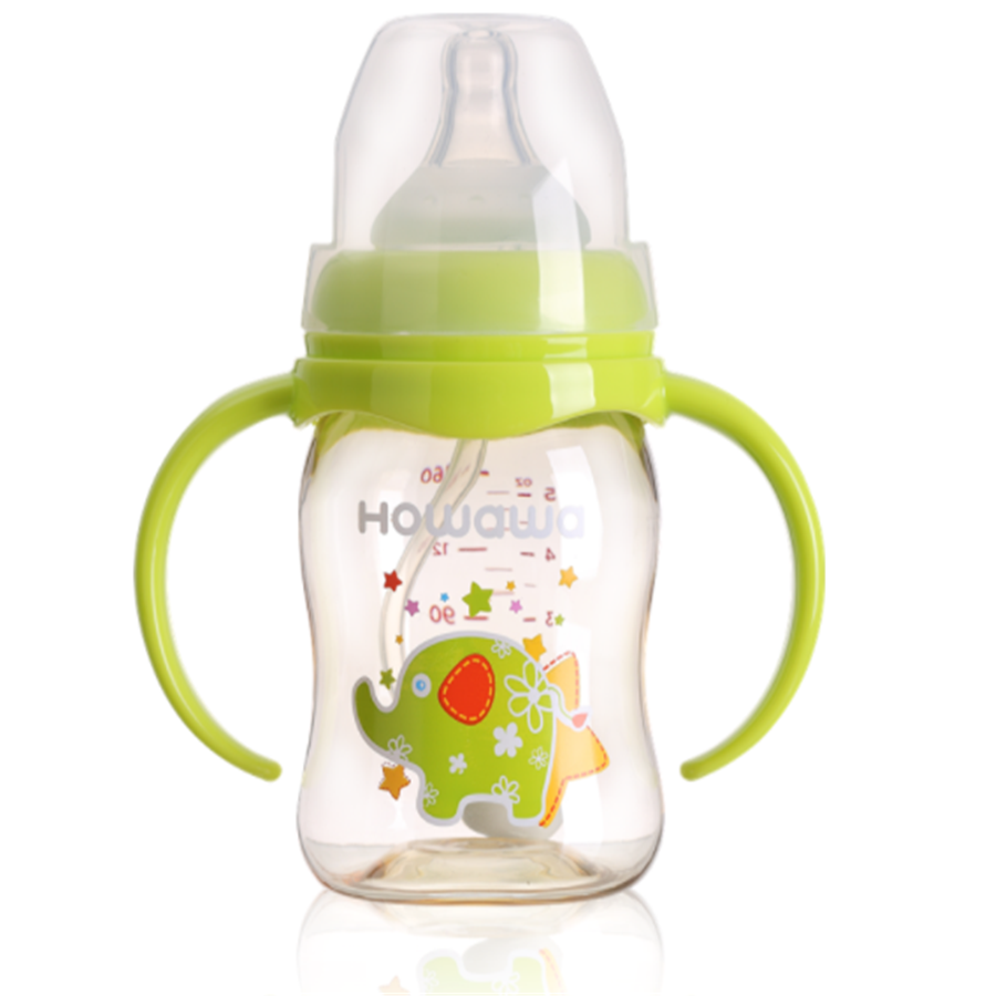 Бебешки специални пластмасови бутилки за хранене PPSU