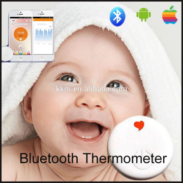 Use Safe Wireless Smart Thermometer Bluetooth Temperature Sensor Intelligent Monitor for Babies