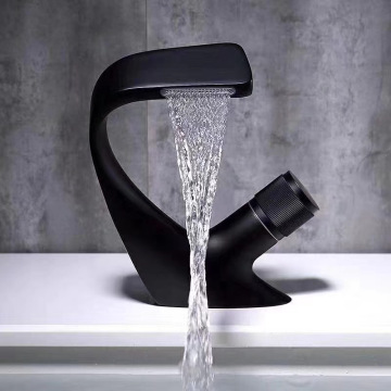 Modern hot sale single lever chrome plated plastic ABS water faucet