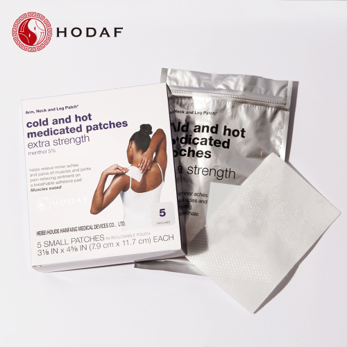 Professional pain relief cool and hot patch