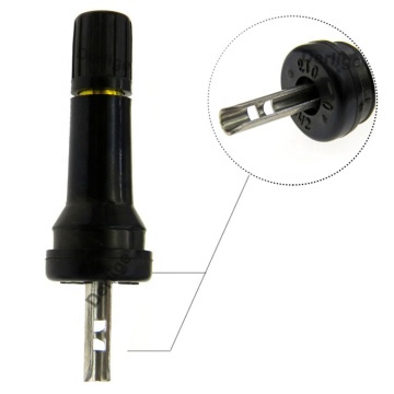 TPMS Tire Valve Stem for Patrol Y60 Y62 S5 - Snap-in Sensor Replacement Valves with Locking Clip