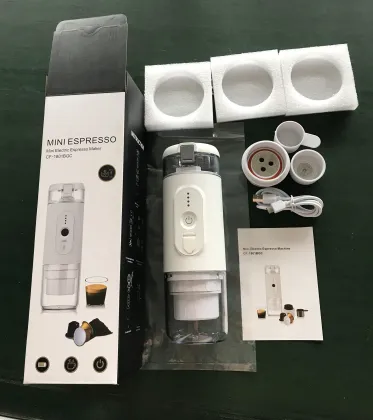 Portable Custom Travel Manual Espresso Coffee Maker Capsules Mini Press