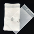 frosted plastic clothing bag