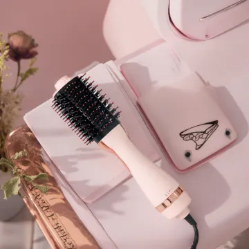 Wholesale 4-in-1 Negative Ion Hot Air Comb for Hair Styling