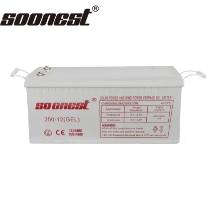 Soonest Rechargeable Deep Cycle Solar Gel Battery 12V 250Ah 200Ah 100Ah - Lead Acid AGM Varta Gel Battery Manufacturer in China