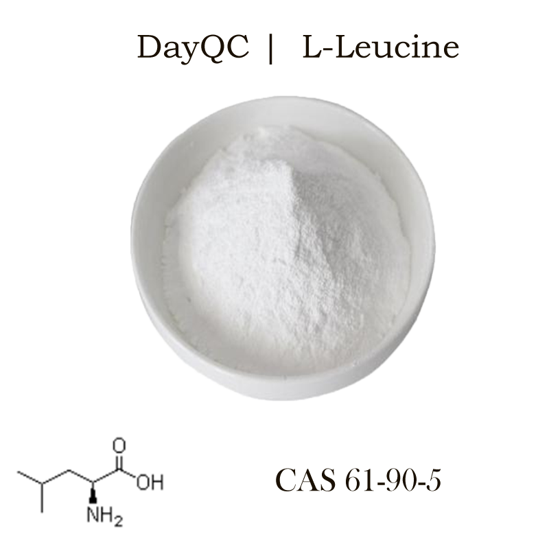 Aminoácido farmacéutico de polvo crudo CAS 61-90-5 L-leucina