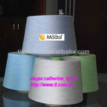 modal/viscose blended yarn melanged TLB150