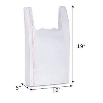 Biodegradable Plastic Packaging Vest Carrier Bags Suitable for Supermarkets, Stores and Home, OEM Orders are Accepted