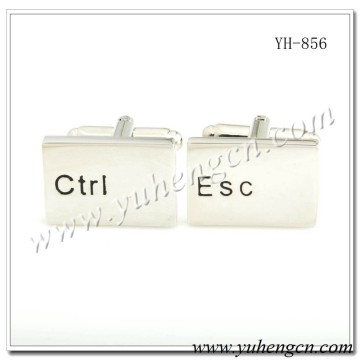 YH-856 Novelty Ctrl and Esc Computer Key Cufflinks