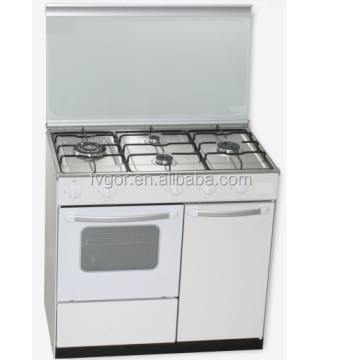High Quality Free Standing 4 Burner Gas Oven with Stove