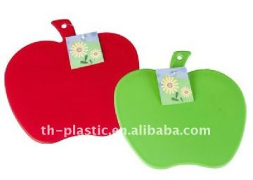Plastic chopping board(apple shape)