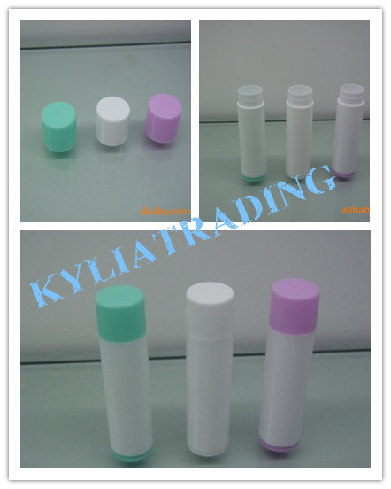 PP Colorful Round Shape Lipstick Tube