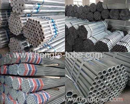 St37 Galvanized Seamless Steel Tube 