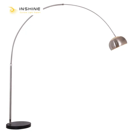 Tall Silver Floor Lamps