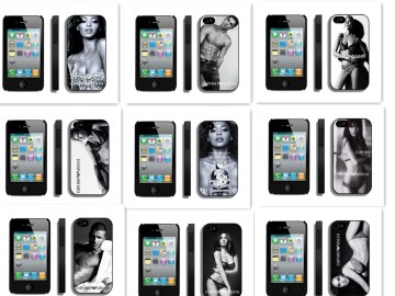 Armani mobilephone cases iphone series 4 4s 5 cellphone case