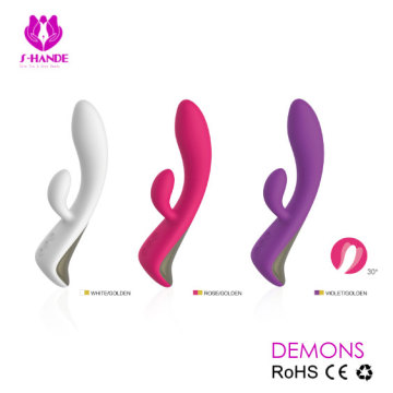 Adult novelty sex toy waving rabbit vibrator for women