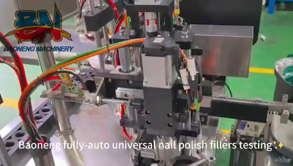 Universal Fully-Auto Nail Polish Bottle Filling Line